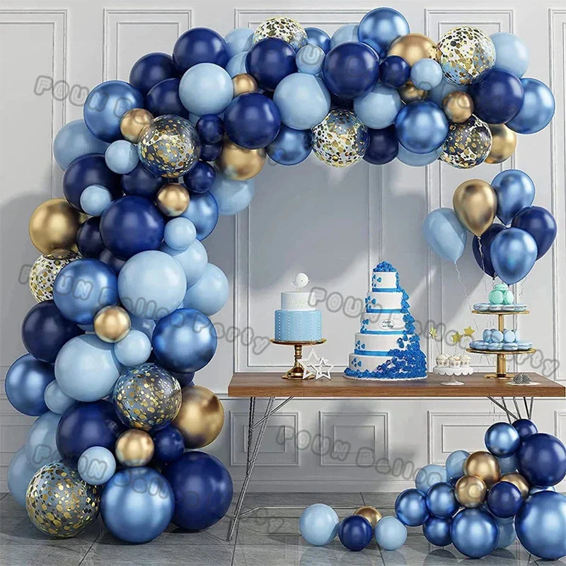 Arche de Ballons Bleu