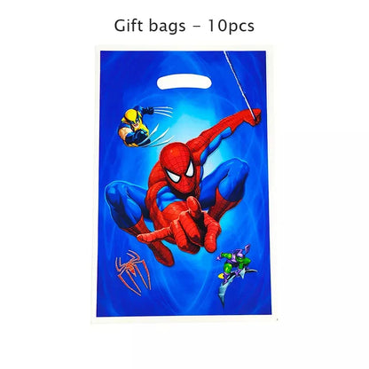 Sac en plastique spider-man*10pcs