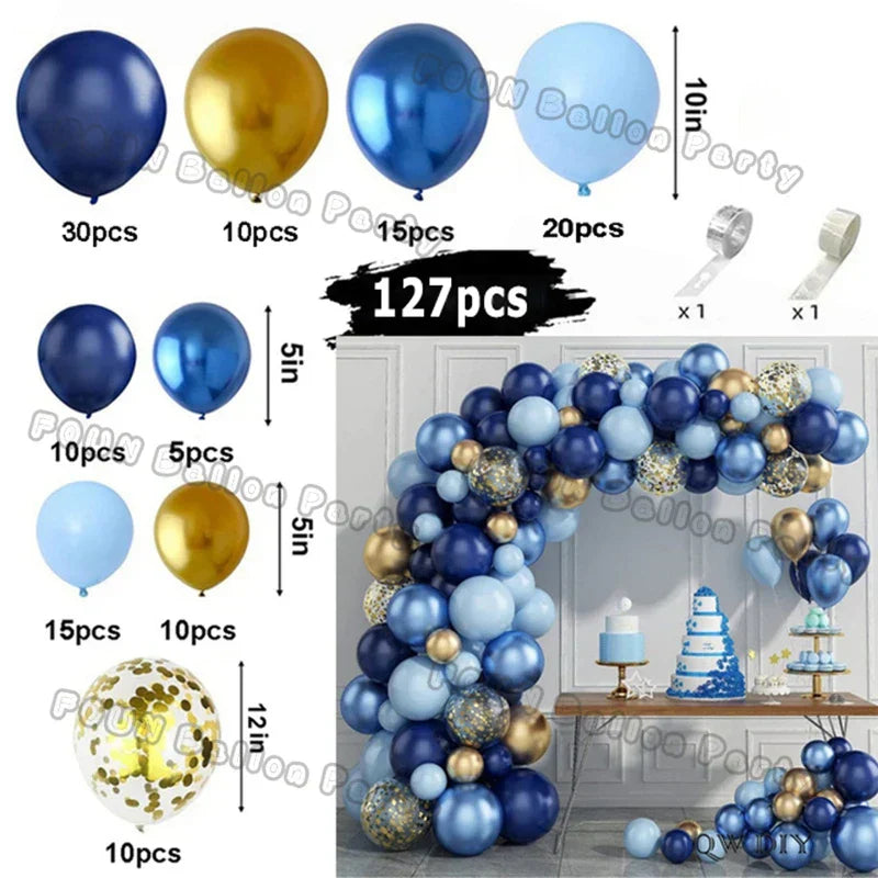 Arche de Ballons Bleu