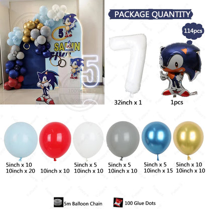 Arche ballons sonic 2