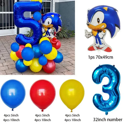 Lot DE BALLONS SONIC