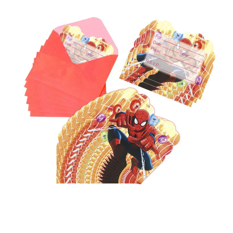 Invitations Spider-man