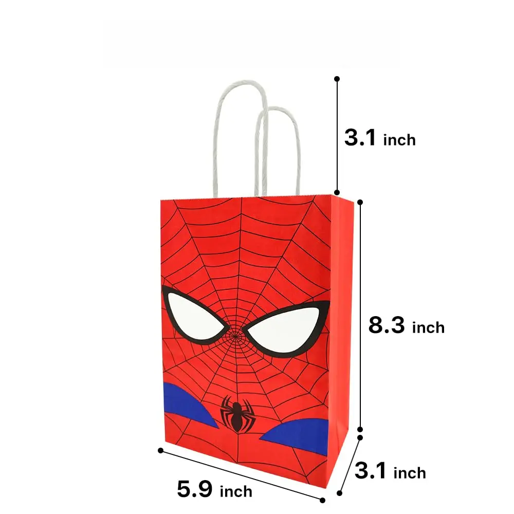 Sacs en papier Spider-Man*12pcs