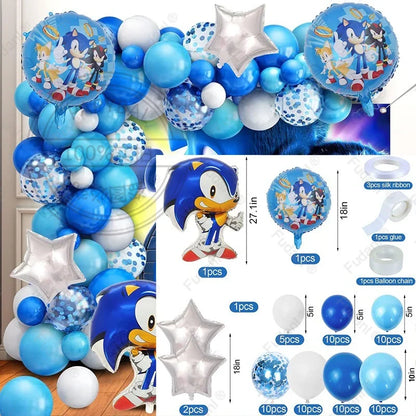 Arche ballons sonic 3