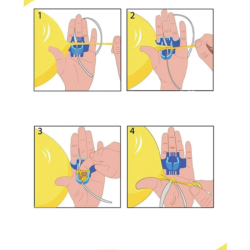 Outil de Nouage de Ballons – Pratique et rapide pour décorer vos événements