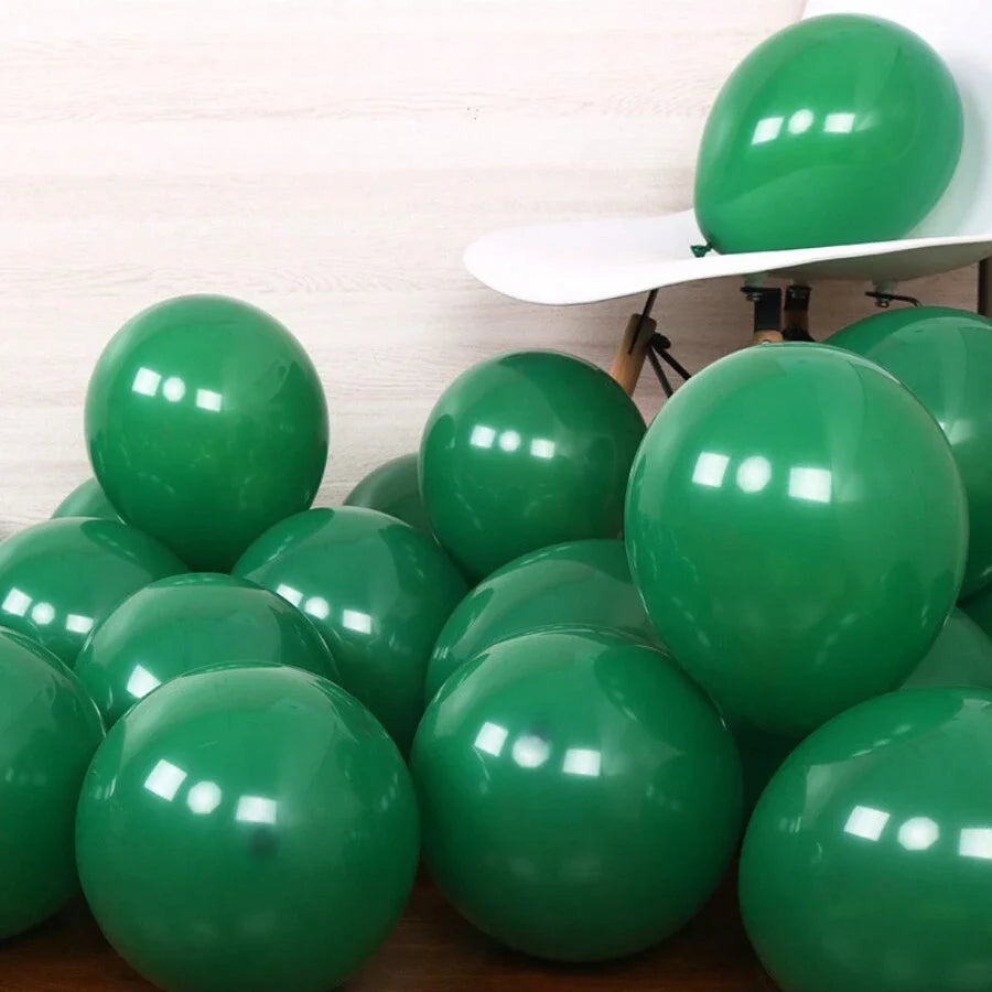 couronne ballons verte