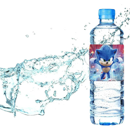 Étiquettes bouteille sonic