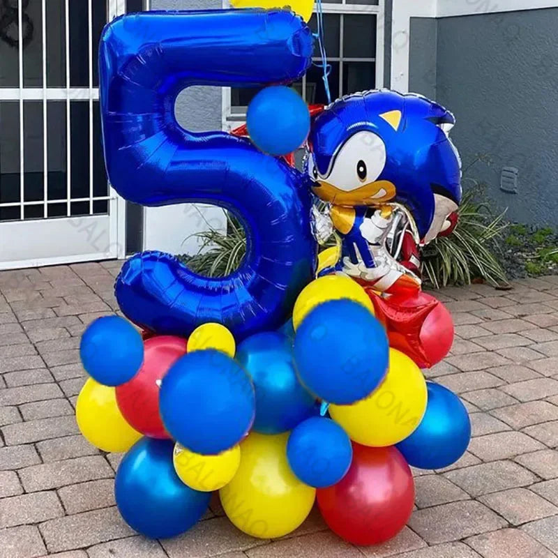 Lot DE BALLONS SONIC