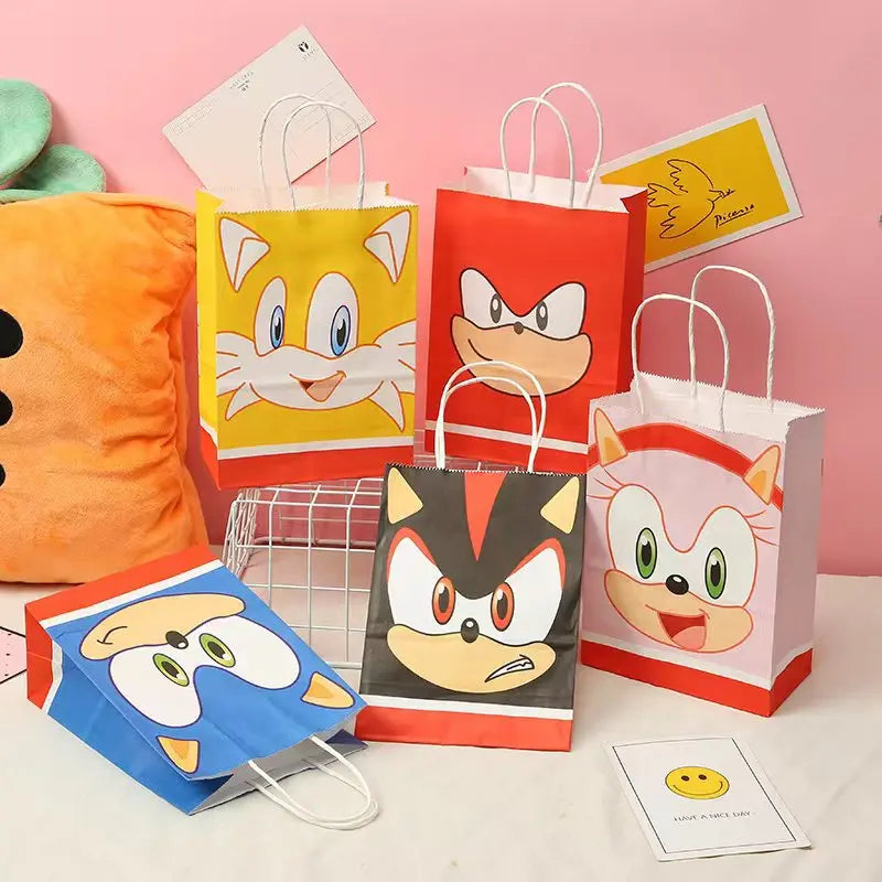 Petit sac en papier sonic