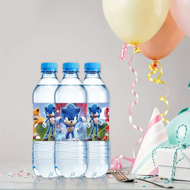 Étiquettes bouteille sonic