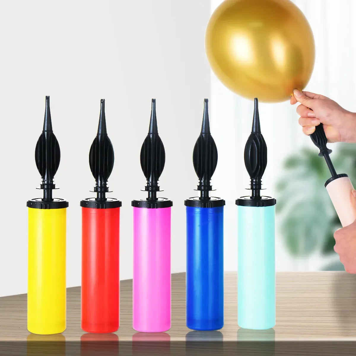 Pompe a Ballons – Gonfleur manuel portable pour toutes vos décorations